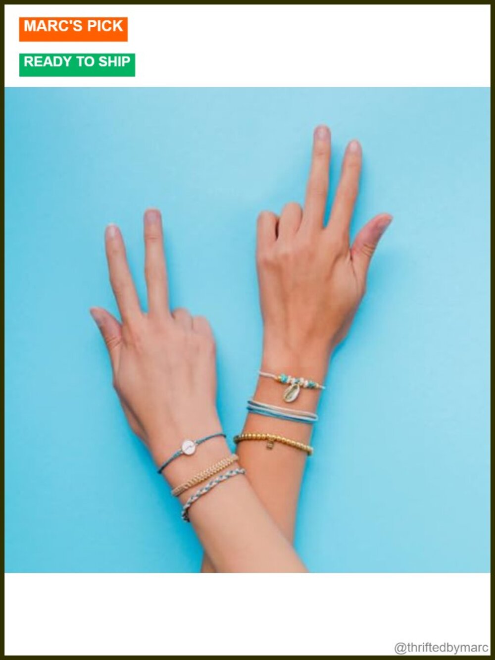 Handmade Waterproof Stackable String Bracelets Set Adjustable - Picture 3 of 4